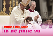 Chức linh mục là để phục vụ - Bài giảng của ĐTC Phanxicô
